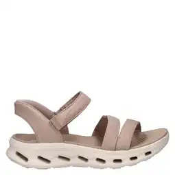 Wehkamp Skechers Hands Free Slip-Ins Glide Step sandalen taupe aanbieding