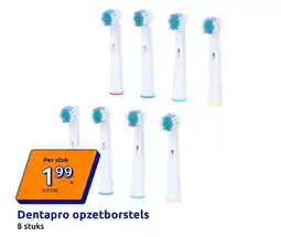 Action Dentapro opzetborstels aanbieding