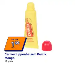 Action Carmex lippenbalsem Perzik Mango aanbieding