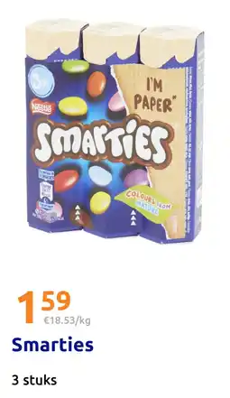 Action Smarties aanbieding