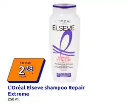 Action L'Oréal Elseve shampoo Repair Extreme aanbieding