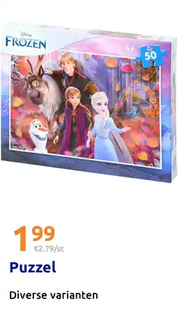 Action Puzzel aanbieding