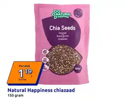 Action Natural Happiness chiazaad aanbieding
