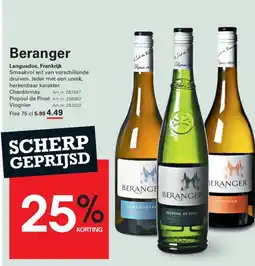 Sligro Beranger aanbieding