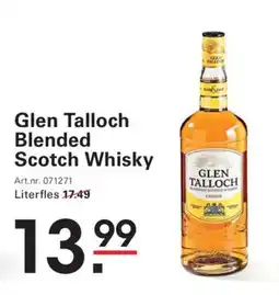 Sligro Glen Talloch Blended Scotch Whisky aanbieding