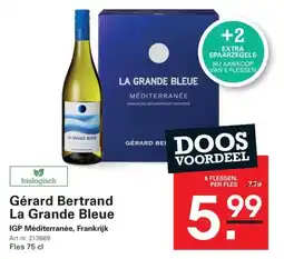 Sligro Gérard Bertrand La Grande Bleue aanbieding