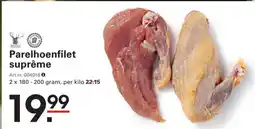 Sligro Ruig parelhoenfilet suprême aanbieding
