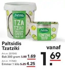 Sligro Paltsidis Tzatziki aanbieding