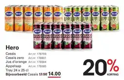 Sligro Hero Cassis aanbieding