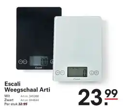 Sligro Escali Weegschaal Arti aanbieding