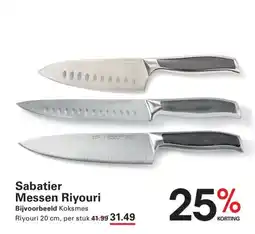 Sligro Sabatier Messen Riyouri aanbieding