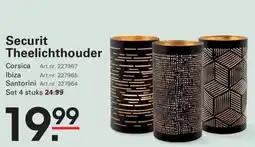 Sligro Securit Theelichthouder aanbieding