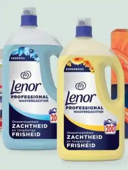 Sligro Lenor Professional Wasverzachters aanbieding