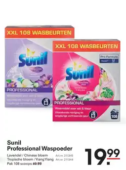 Sligro Sunil Professional Waspodder aanbieding
