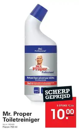 Sligro Mr. Proper Toiletreiniger aanbieding