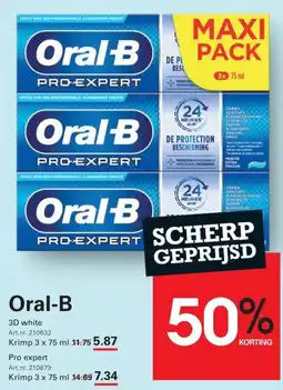Sligro Oral-B Pro-expert aanbieding