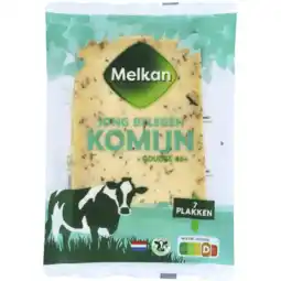 Dekamarkt Melkan Goudse komijn jong belegen 48+ plakken aanbieding