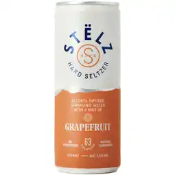 Dekamarkt Hard seltzer grapefruit aanbieding