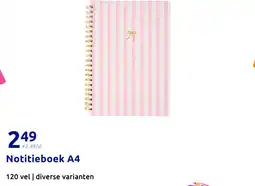 Action Notitieboek A4 aanbieding