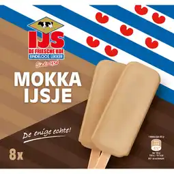 Albert Heijn De Friesche koe Mokka ijsje aanbieding