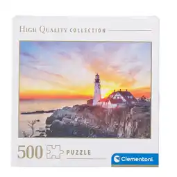 Kruidvat Clementoni Morning Maine Lighthous Puzzel aanbieding