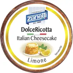 Albert Heijn Zanetti Ricotta Dolce citroensmaak aanbieding