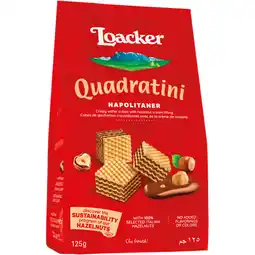 Albert Heijn Loacker Quadratini napolitaner aanbieding