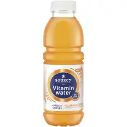 Albert Heijn Sourcy Vitaminwater mango guave aanbieding