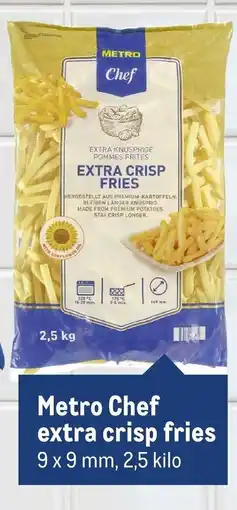 Makro Metro Chef extra crisp fries aanbieding