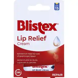 Albert Heijn Blistex lip relief cream aanbieding