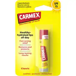 Albert Heijn Carmex Lipbalm classic stick aanbieding