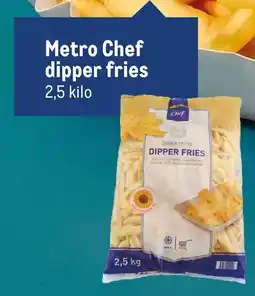 Makro Metro Chef dipper fries aanbieding
