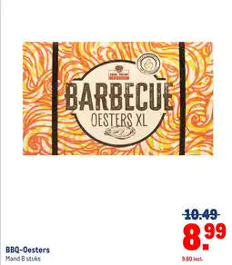 Makro BBQ Oesters aanbieding