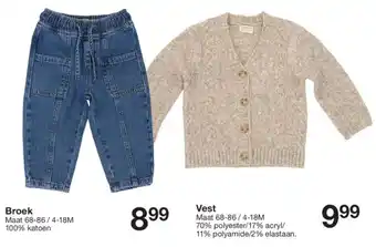 Zeeman Broek aanbieding