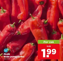 PLUS Plus rode puntpaprika aanbieding