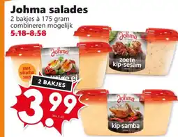 Coop Johma salades aanbieding
