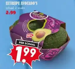 Coop Eetrijpe avocado's aanbieding