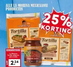 Coop Alle la morena mexicaanse producten aanbieding