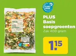 PLUS Plus basis soepgroenten aanbieding