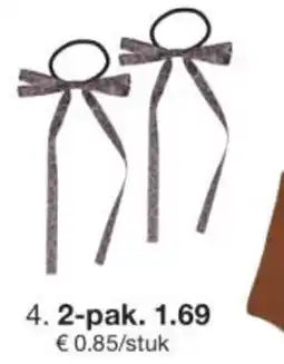 Zeeman Haarelastiek aanbieding