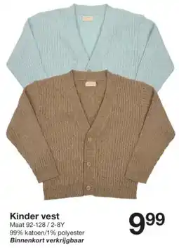 Zeeman Kinder vest aanbieding