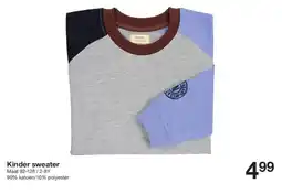 Zeeman Kinder sweater aanbieding