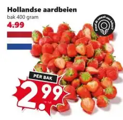 Coop Hollandse aardbeien aanbieding