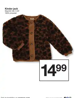 Zeeman Kinder jack aanbieding
