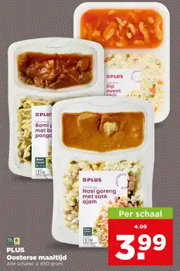PLUS Plus oosterse maaltijd aanbieding