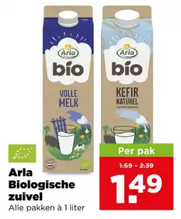 PLUS Arla biologische zuivel aanbieding