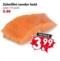 Coop Zalmfilet zonder huid aanbieding