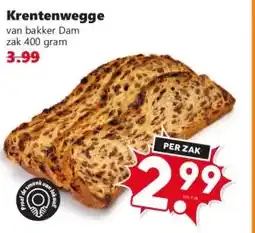 Coop Krentenwegge aanbieding