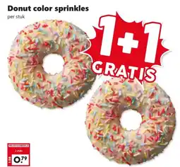 Coop Donut color sprinkles aanbieding