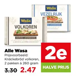 PLUS Alle wasa aanbieding